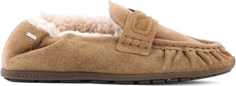 Nubikk Riley Mio suède loafers Beige