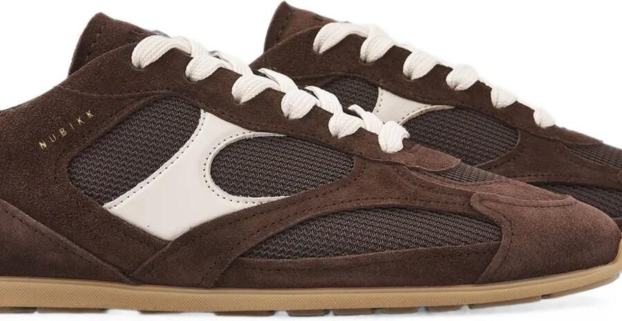 Nubikk Riley Morgan low-top sneakers Bruin - Foto 3