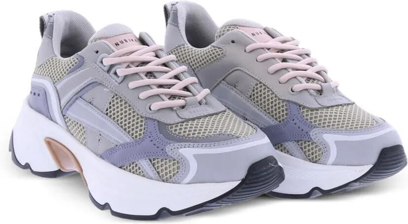 Nubikk Ross Nomad sneakers met veters Grijs - Foto 2
