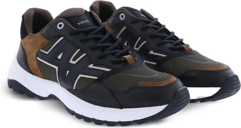 Nubikk Ross Trek Edge sneakers met vlakken Zwart - Foto 2