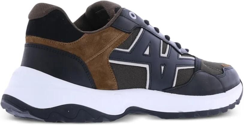 Nubikk Ross Trek Edge sneakers met vlakken Zwart - Foto 4