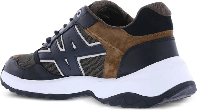 Nubikk Ross Trek Edge sneakers met vlakken Zwart - Foto 3