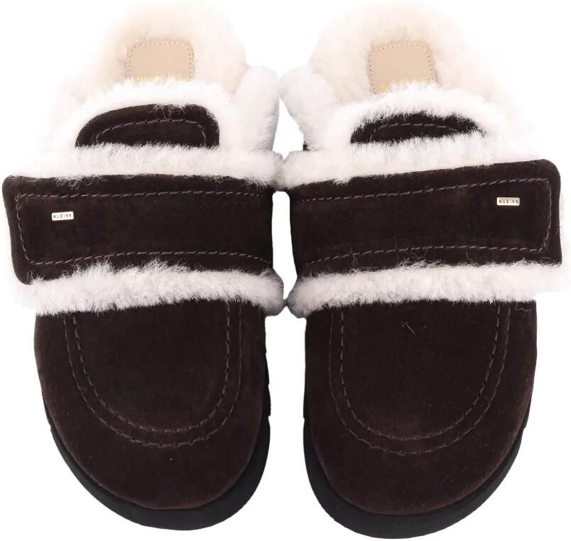 Nubikk Teddy Furry instapslippers Bruin - Foto 2