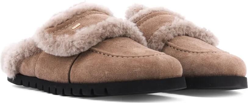 Nubikk Teddy Furry instapslippers Grijs - Foto 5