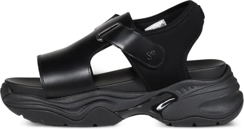 OAO Monolith leren sandalen Zwart - Foto 3