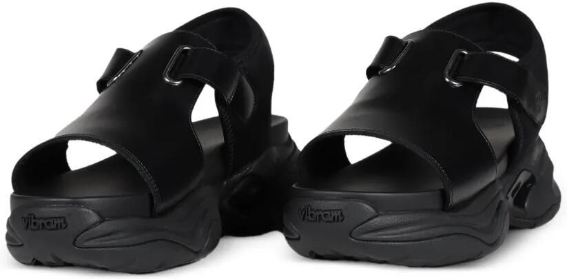 OAO Monolith leren sandalen Zwart - Foto 5
