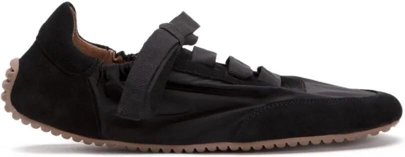 ODISSI Cass grosgrain-lace sneakers Zwart - Foto 5