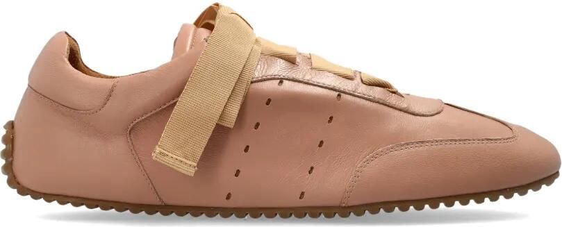 ODISSI Cass leren sneakers Roze