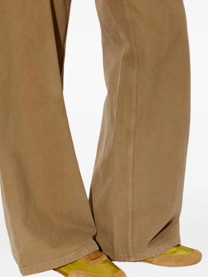 ODISSI Cass rounded-toe sneakers Geel - Foto 2