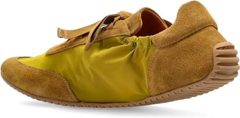 ODISSI Cass rounded-toe sneakers Geel - Foto 4