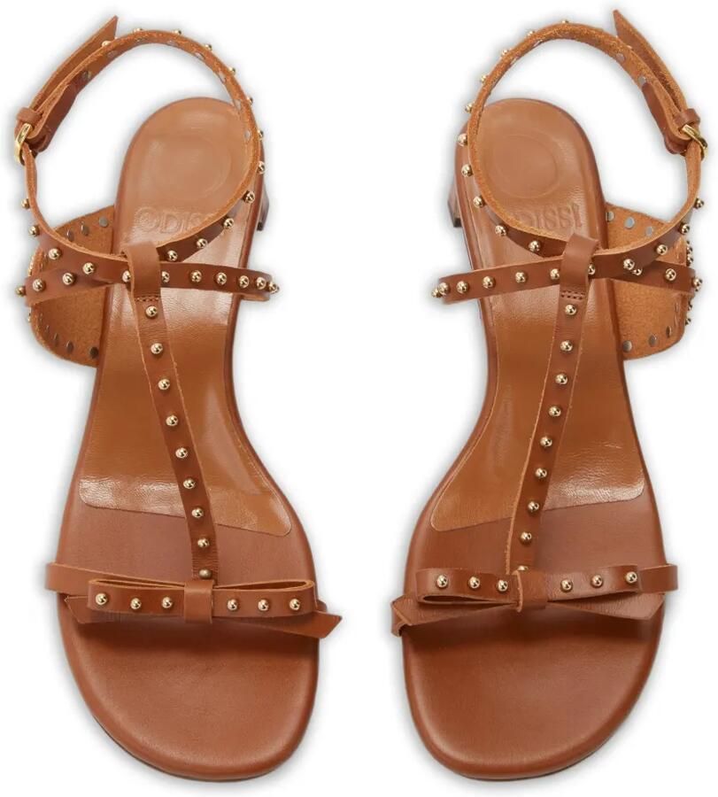 ODISSI Jackie leren sandalen Bruin - Foto 2