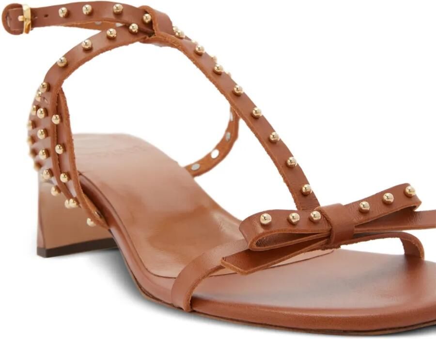 ODISSI Jackie leren sandalen Bruin - Foto 3