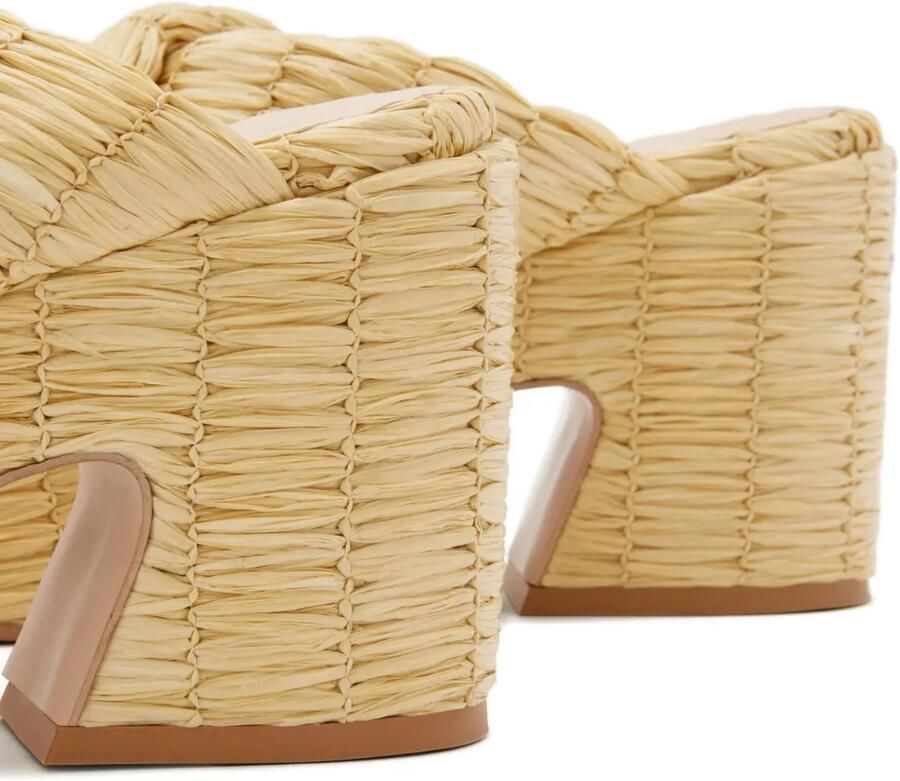 ODISSI Noa sandalen met gekruiste bandjes Beige - Foto 2