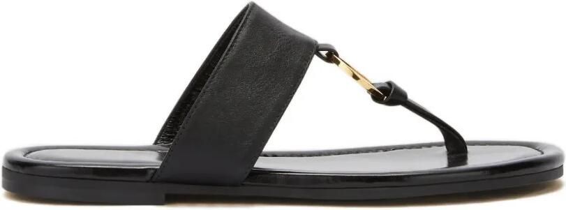 ODISSI Olivia sandalen met ringdetail Zwart