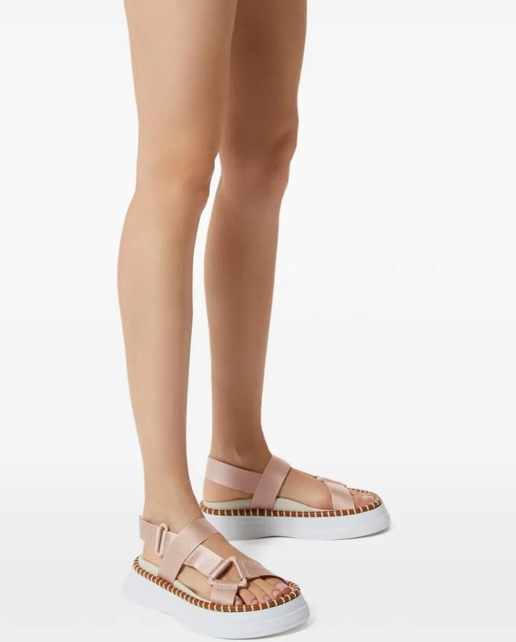 ODISSI Sandalen met beige - Foto 4