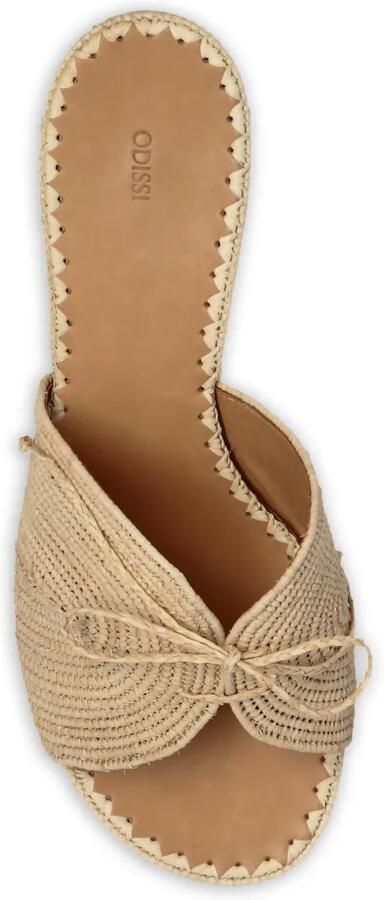 ODISSI Sandalen met strikdetail Beige - Foto 3