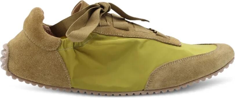 ODISSI Sneakers met suède vlakken Groen - Foto 4