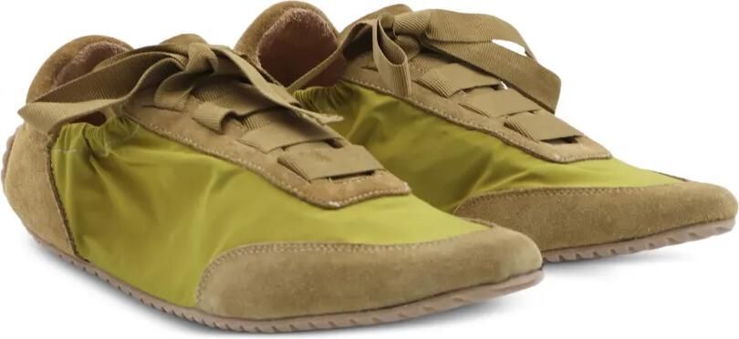 ODISSI Sneakers met suède vlakken Groen - Foto 3