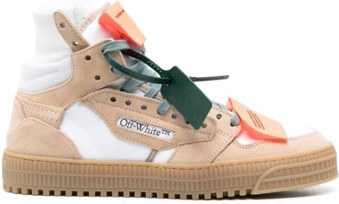 Off-White 3.0 Off-Court high-top sneakers Beige