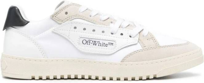 Off-White 5.0 low-top sneakers Wit