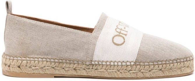 Off-White Bookish espadrilles Beige
