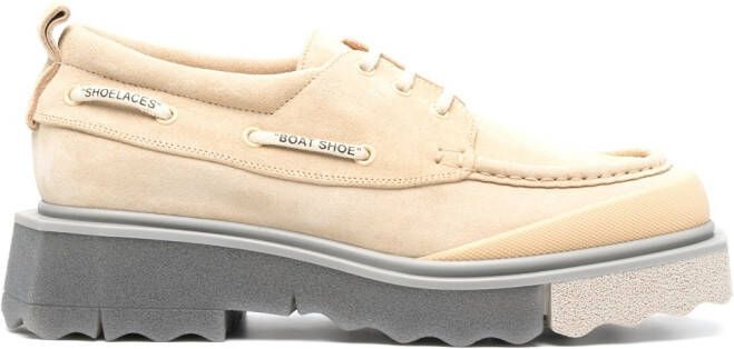 Off-White Chunky loafers Beige