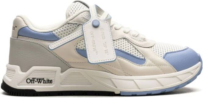 Off-White Kick Off leren sneakers Beige