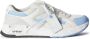 Off White Dames Kick Off Sneaker Wit Blauw White Dames - Thumbnail 1