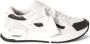 Off White Witte Leren Sneakers met Mesh Panelen White Dames - Thumbnail 12