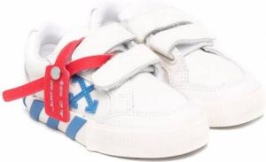 Off-White Kids Sneakers met klittenband Wit