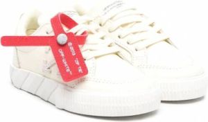 Off-White Kids Vulcanized low-top sneakers 0404 WHITE CREAM