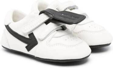 Off-White Kids Sneakers met klittenband Wit