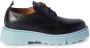 Off-White Leren Derby schoenen Zwart - Thumbnail 1