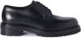 Off White Leather derby shoes Black Heren - Thumbnail 1