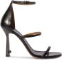 Off-White Lollipop sandalen met pied-de-poule Zwart - Thumbnail 1