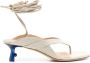 Off-White Lollipop sandalen 50 mm Beige - Thumbnail 1