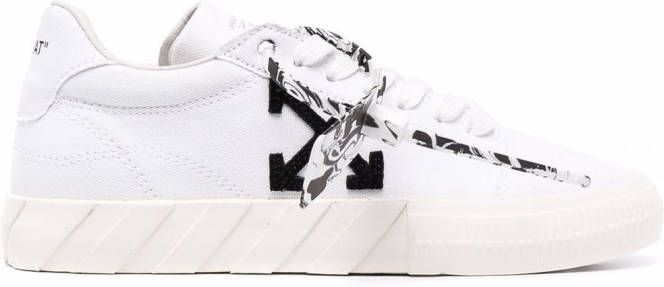 Off-White Vulcanized low-top sneakers Wit