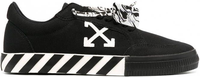 Off-White Vulcanized low-top sneakers Zwart