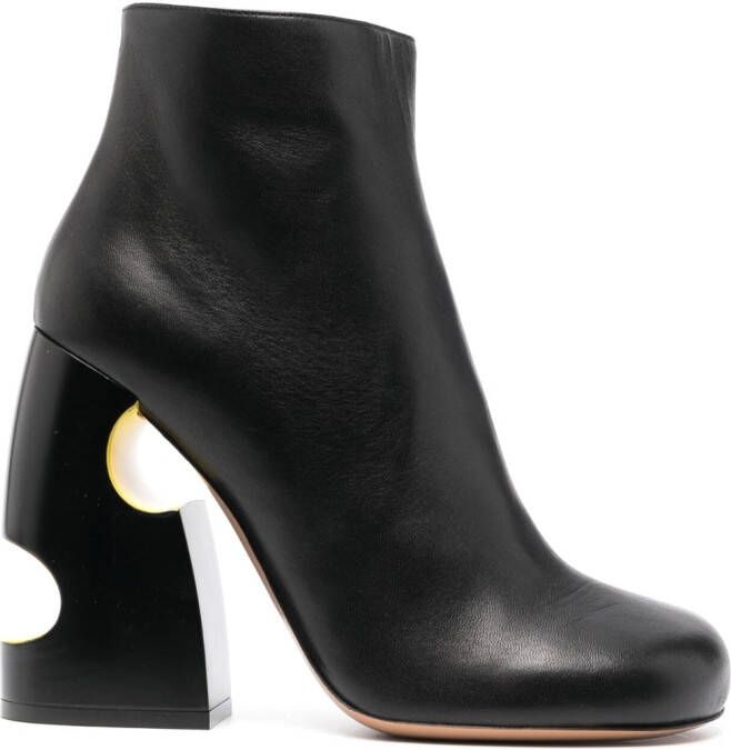 Off-White Meteor Block laarzen Zwart
