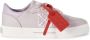 Off-White New Low Vulcanized canvas sneakers Paars - Thumbnail 2
