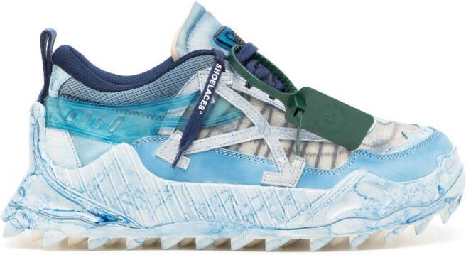 Off-White Odsy-1000 chunky sneakers Blauw