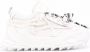 Off-White Off White Odsy 1000 low top sneakers dames Polyester Polyester rubber leer 35 Wit - Thumbnail 1