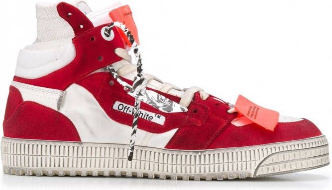 Off-White Off-Court high-top sneakers Rood