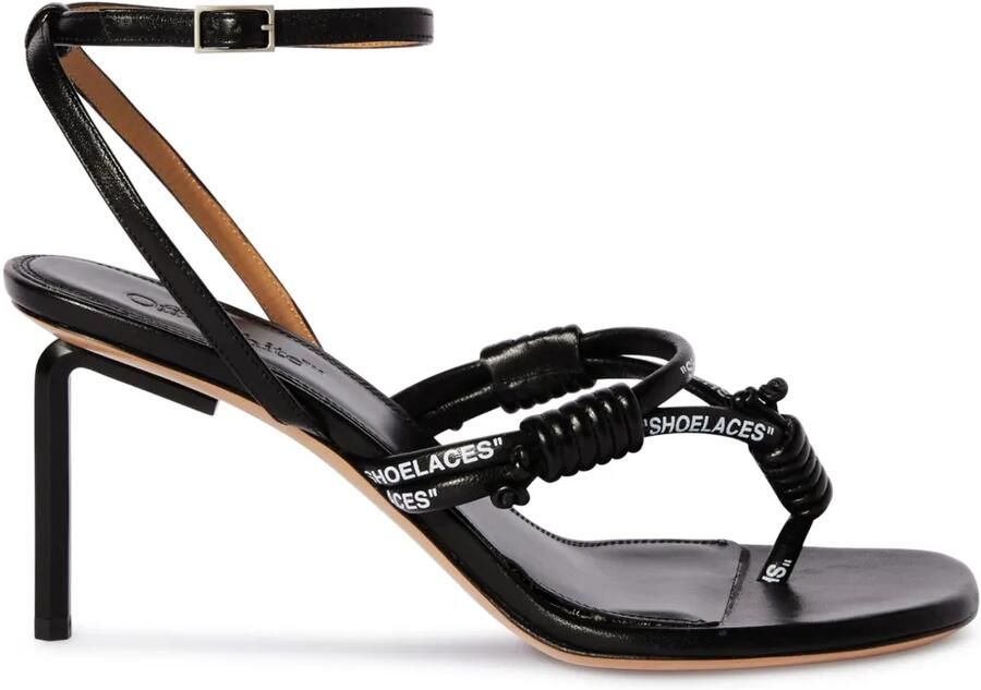 Off-White 70 mm Allen sandalen Zwart