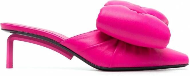 Off-White Allen muiltjes met hoge hak Roze