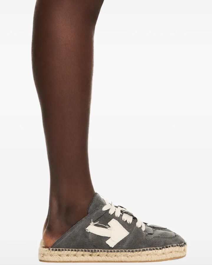 Off-White Arrow espadrilles Zwart