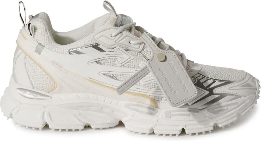 Off-White Arrow sneakers met rits Wit