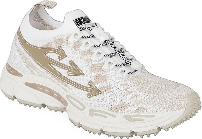 Off-White Arrows intarsia-knit sneakers Wit - Foto 2