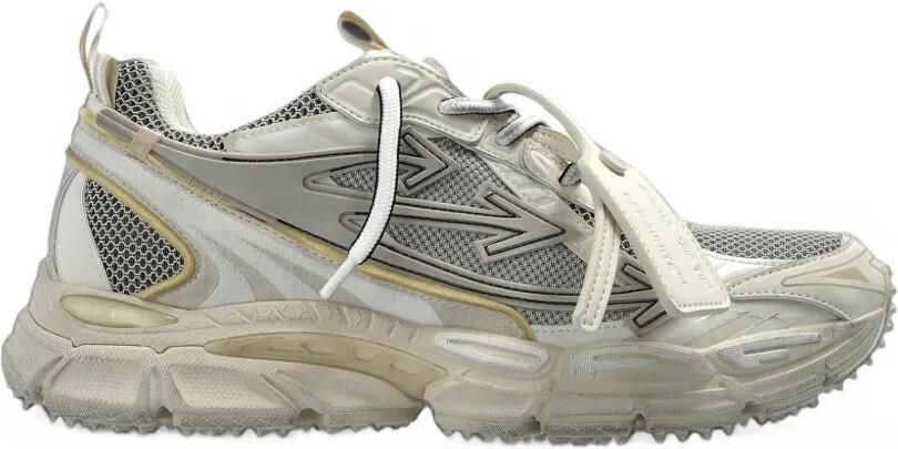 Off-White Sneakers met Arrows-patch en vlakken Beige