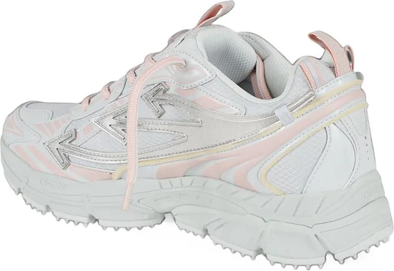 Off-White Arrows-patch panelled sneakers Wit - Foto 3